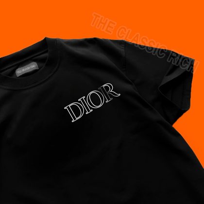 DIOR Brand T-shirt 100% Cotton Fabric Comfortable Soft Premium T-shirt