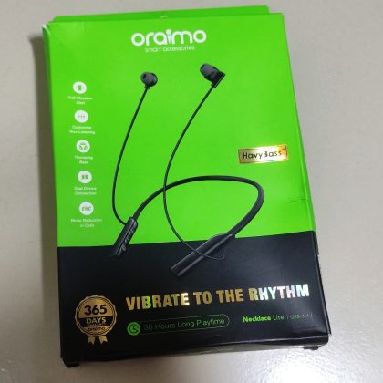 Oraimo Necklace Lite Neckband ENC Call Vibration Wireless Neckband