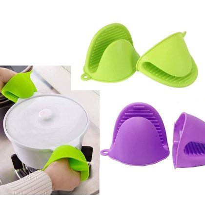 2 pcs Grip Oven Pot Holder Baking BBQ Cook Tools Mini