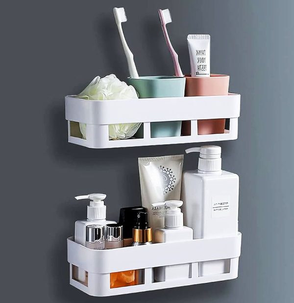 Bathroom Wall Shelf Square- Multi color