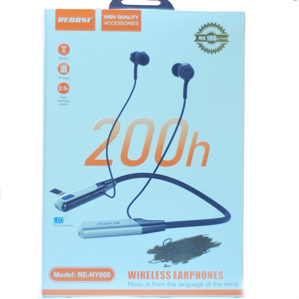 Recrsi RE-NY060 Neckband একটি জনপ্রিয় ব্লুটুথ ইয়ারফোন যা বাংলাদেশে অল্প দামে সেরা পারফরম্যান্স দেয়। যারা সাশ্রয়ী মূল্যে একটি ভালো wireless neckband খুঁজছেন, তাদের জন্য এটি অন্যতম সেরা পছন্দ। এতে রয়েছে Bluetooth 5.0 প্রযুক্তি, দুর্দান্ত bass-heavy sound quality, এবং লং ব্যাটারি ব্যাকআপ – যা একে best budget bluetooth neckband under 1000 taka in Bangladesh হিসেবে পরিচিত করে তুলেছে। অনলাইনে যারা gaming neckband, neckband for online class, bluetooth earphone with mic, অথবা low price neckband BD খুঁজছেন, তাদের জন্য এটি একটি আদর্শ অপশন। Recrsi RE-NY060 neckband review দেখলে আপনি বুঝতে পারবেন কেন এটি best bluetooth earphone 2025 তালিকায় আসে। এর noise reduction ফিচার এবং স্টাইলিশ ডিজাইন একে সব দিক দিয়ে পছন্দের করে তুলেছে। recrsi re-ny060 রিভিউ, সস্তা ব্লুটুথ ইয়ারফোন, গেমিং নেকব্যান্ড, best neckband under 1000, ব্লুটুথ ইয়ারফোন বাংলাদেশ, নেকব্যান্ড রিভিউ বাংলা, recrsi bluetooth earphone, সেরা নেকব্যান্ড ২০২৫